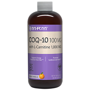 CoQ-10 with L-Carnitine - Orange Vanilla - 100 MG / 1,000 MG (16 Fluid Ounces)