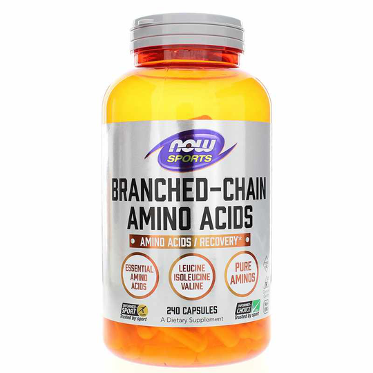 NOW Foods Branched Chain Amino Acids 240 Capsules