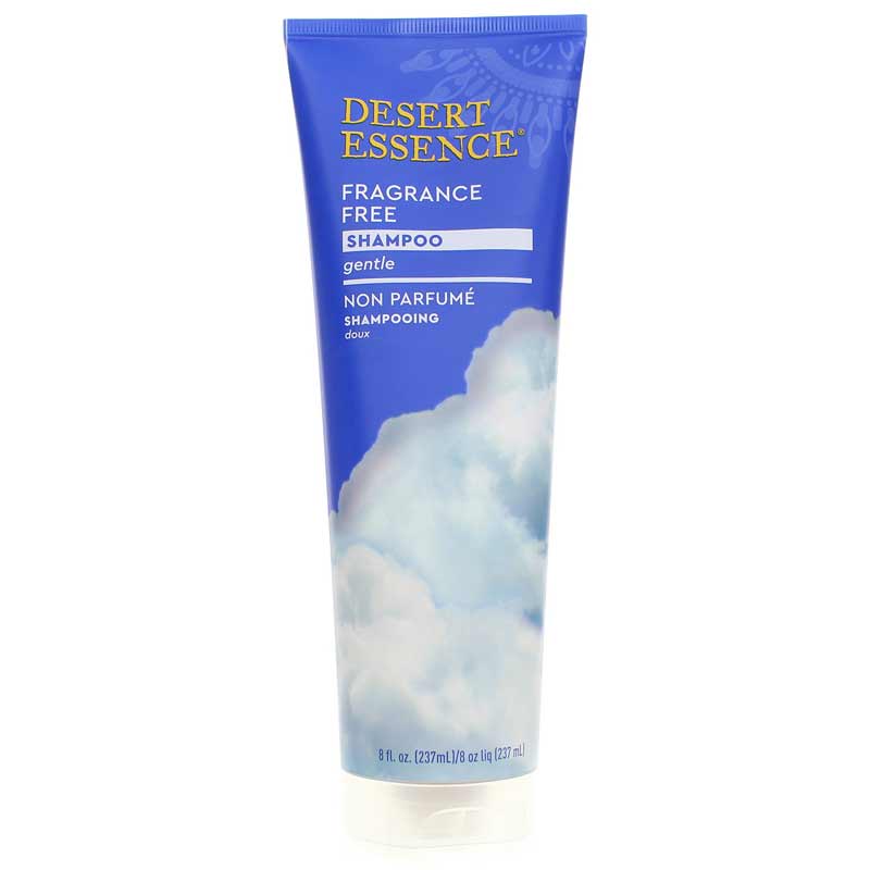 Desert Essence Fragrance Free Shampoo 8 Oz