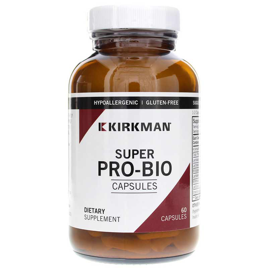 Kirkman Super Pro-Bio 75 Billion CFU 60 Capsules