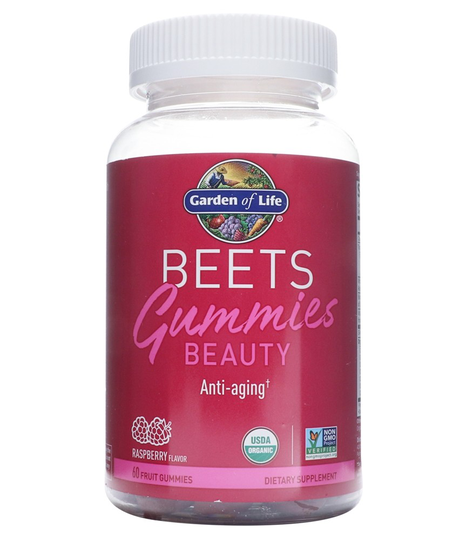Garden of Life - Organic Beet Beauty Gummies Raspberry - 60 Gummies