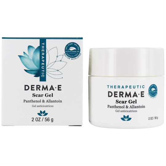 DERMA-E - Scar Gel with Panthenol & Allantoin - 2 oz.