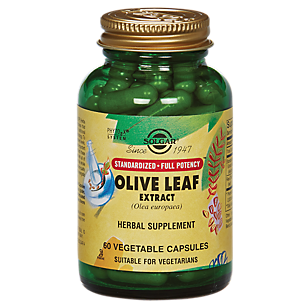 Olive Leaf Extract - Standardized Full Potency (60 Vegetarian Capsules)