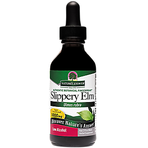 Slippery Elm - Super Concentrated with Low Alcohol - 1,000 MG Per Serving (2 fl oz)