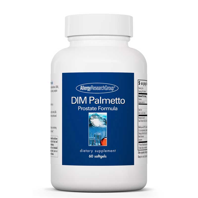 Allergy Research Group DIM Palmetto Prostate Formula 60 Softgels