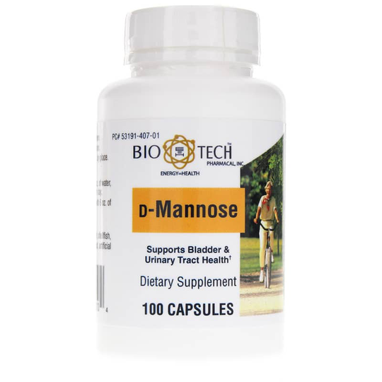 Bio-Tech Pharmacal D-Mannose Capsules 100 Capsules