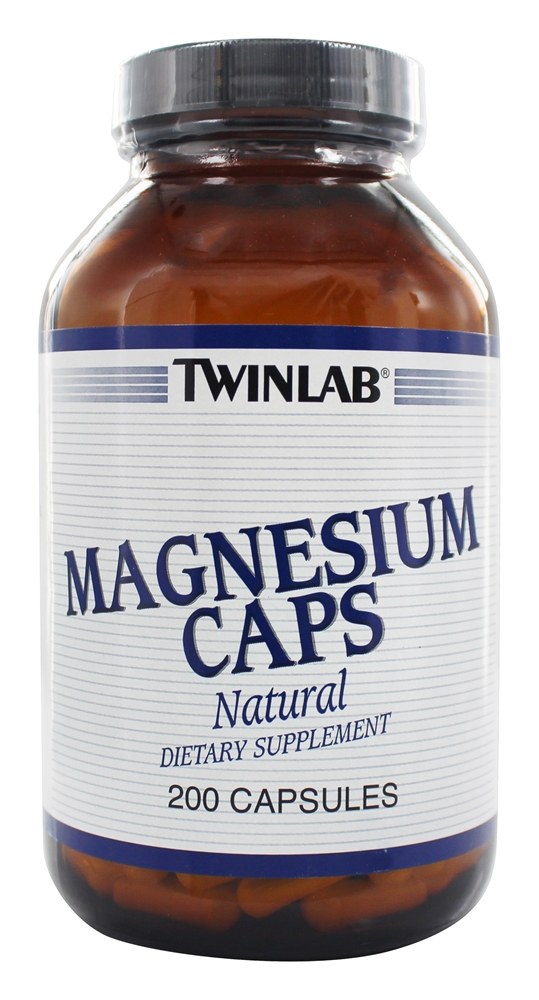 Twinlab - Magnesium Caps High Potency 400 mg. - 200 Capsules