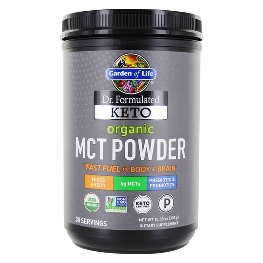Garden of Life - Dr. Formulated Keto Organic MCT Powder - 10.58 oz.