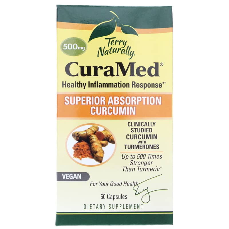 Terry Naturally CuraMed 500 Mg Vegan 60 Capsules
