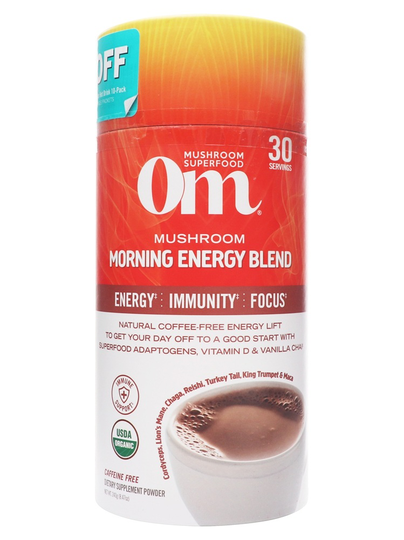Om - Mushroom Morning Energy Blend - 8.47 oz.