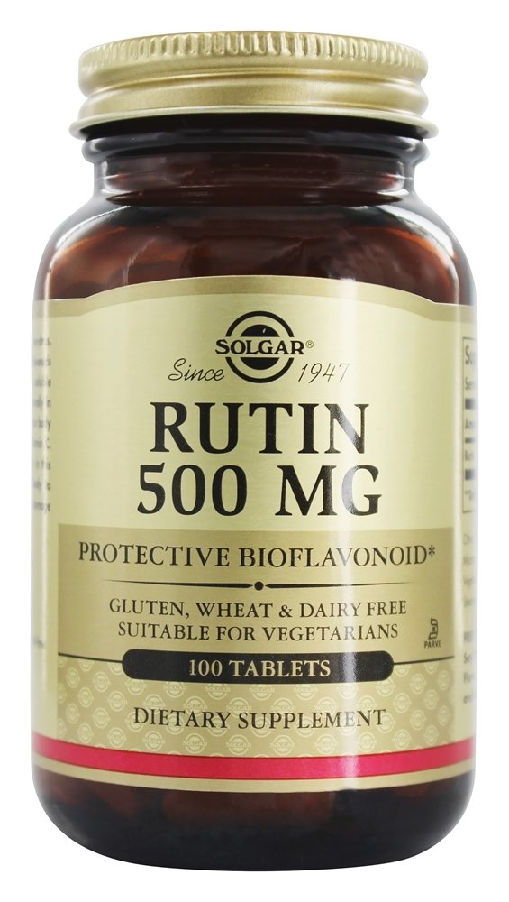 Solgar - Rutin Protective Bioflavonoid 500 mg. - 100 Tablets