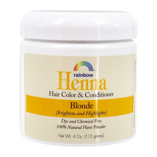 Rainbow Research - Henna Hair Color & Conditioner Blonde - 4 oz.