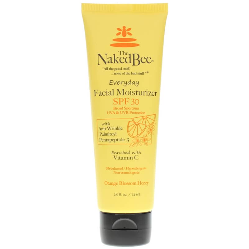 Naked Bee Everyday Facial Moisturizer SPF 30 2.5 Oz