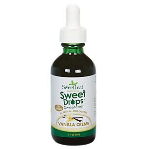 Sweet Drops Liquid Stevia Sweetener - Zero Calories - Vanilla Creme (2 Fluid Ounces)