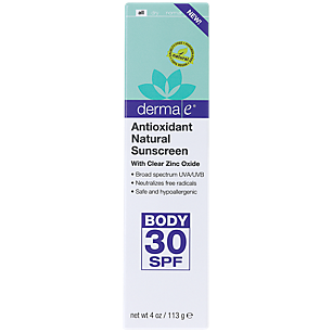 Antioxidant Natural Sunscreen Body Lotion SPF 30