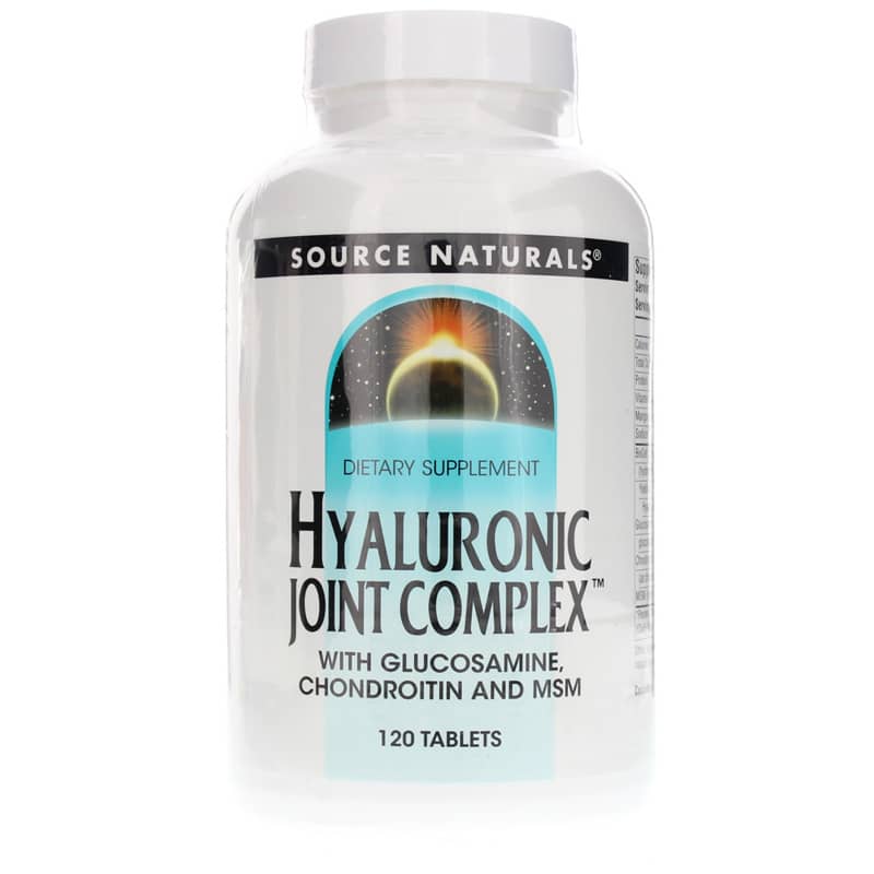 Source Naturals Hyaluronic Joint Complex 120 Tablets