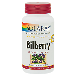 Bilberry Extract - Healthy Eyes & Circulation - 60 MG (120 Capsules)