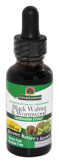 Nature's Answer - Combination Black Walnut & Wormwood - 1 fl. oz.