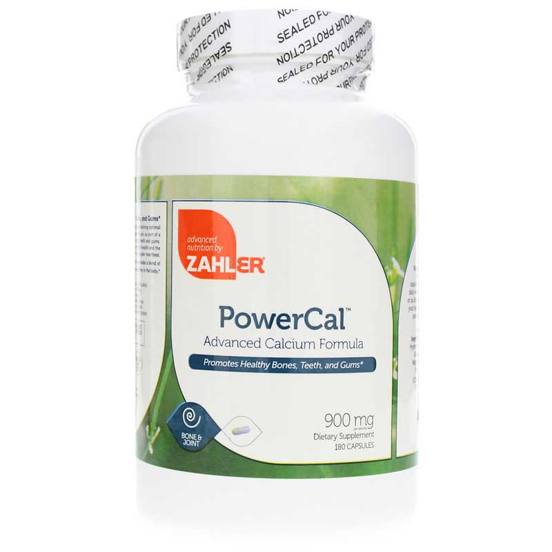 Zahler PowerCal Advanced Calcium Capsules 180 Capsules
