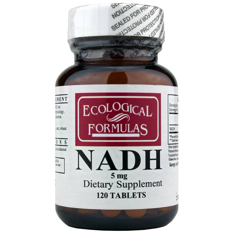 Ecological Formulas Nadh 5 Mg 120 Tablets