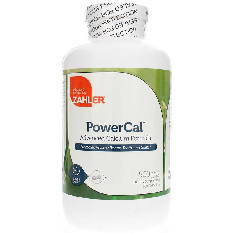 Zahler PowerCal Advanced Calcium Capsules 360 Capsules