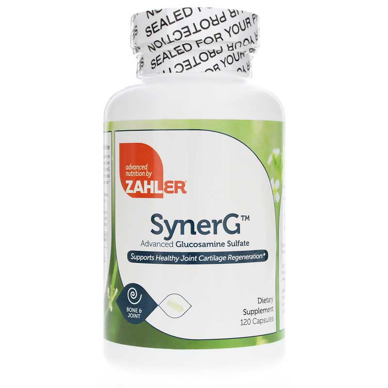 Zahler SynerG Advanced Glucosamine Sulfate 120 Capsules