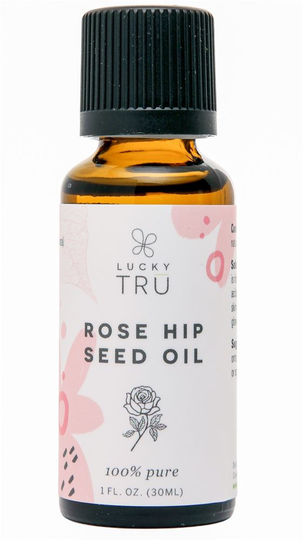 LuckyTru - 100 Pure Rose Hip Seed Oil - 1 fl. oz.