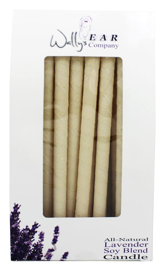 Wally's Natural Products - Soy Blend Multi-Purpose Hollow Candles Lavender - 75 Pack