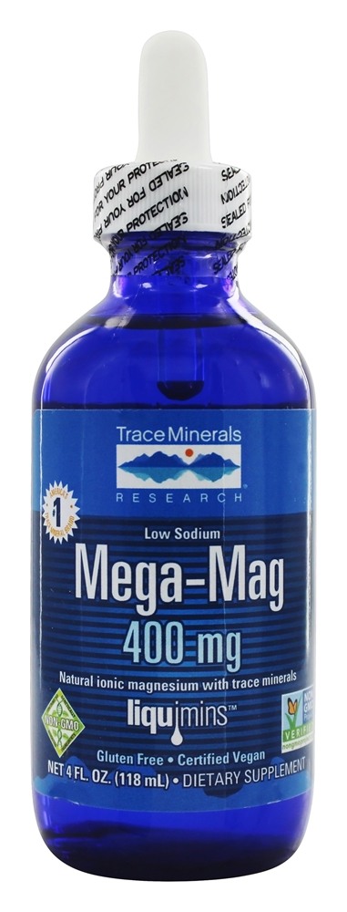 Trace Minerals Research - Mega-Magnesium 400 mg. - 4 oz.