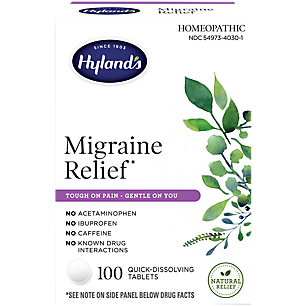 Homeopathic Migraine Relief (100 Quick Dissolving Tablets)