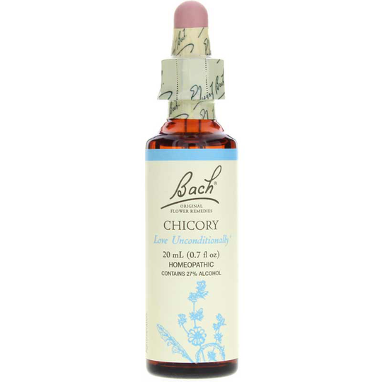 Bach Flower Remedies Chicory Flower Essence .7 Oz
