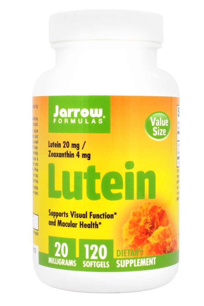 Jarrow Formulas - Lutein Value Size 20 mg. - 120 Softgels