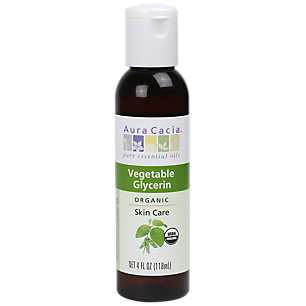 Organic Vegetable Glycerin - Natural Skin Care Oil (4 Fluid Ounces)