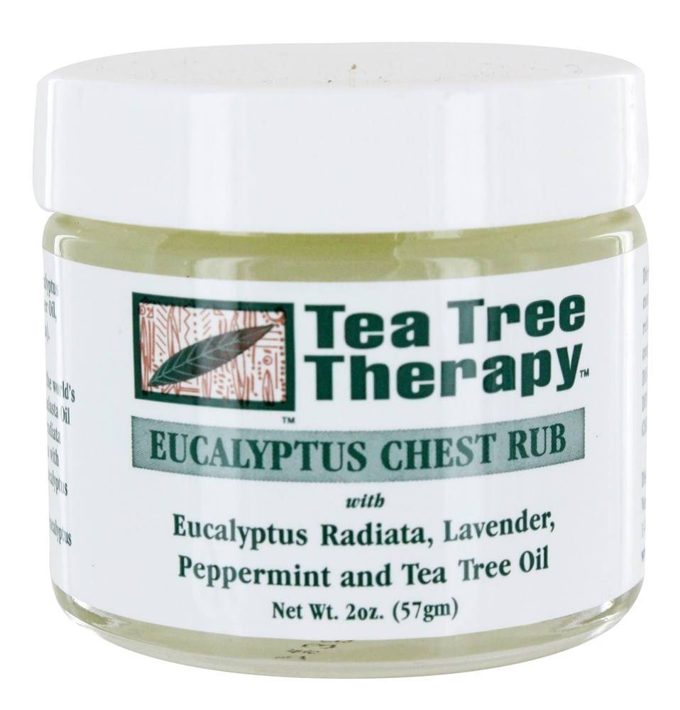 Tea Tree Therapy - Eucalyptus Chest Rub - 2 oz.