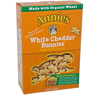 Baked Snack Crackers - White Cheddar Bunnies (7.5 oz.)