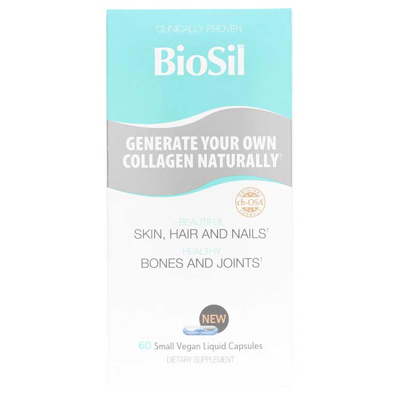 Natural Factors BioSil Liquid Capsules 60 Liquid Capsules