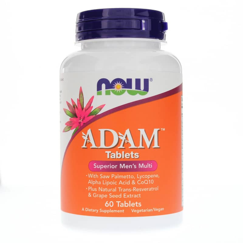 NOW Foods Adam Superior Men's Multi 60 Tablets
