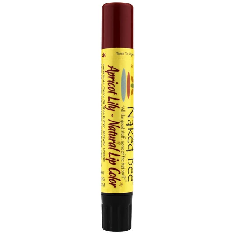 Naked Bee Natural Lip Color Apricot Lily