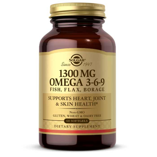 Solgar Omega 3-6-9 1300 Mg 60 Softgels