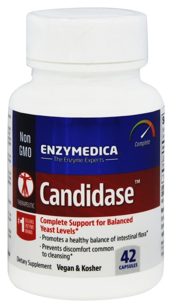 Enzymedica - Candidase - 42 Vegetarian Capsules