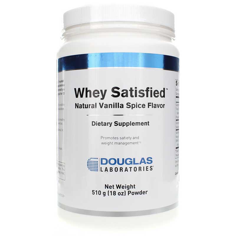 Douglas Laboratories Whey Satisfied Vanilla Spice 18 Oz