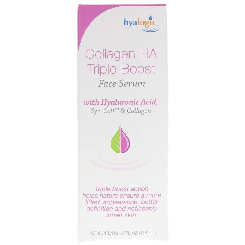 Hyalogic Collagen HA Triple Boost Face Serum .47 Oz