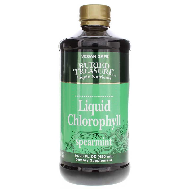Buried Treasure Liquid Chlorophyll Spearmint 16 Oz