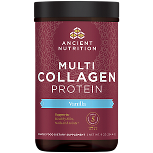 Multi Collagen Protein Powder - Supports Healthy Skin, Hair, Nails & Joints - Vanilla (24 Servings)