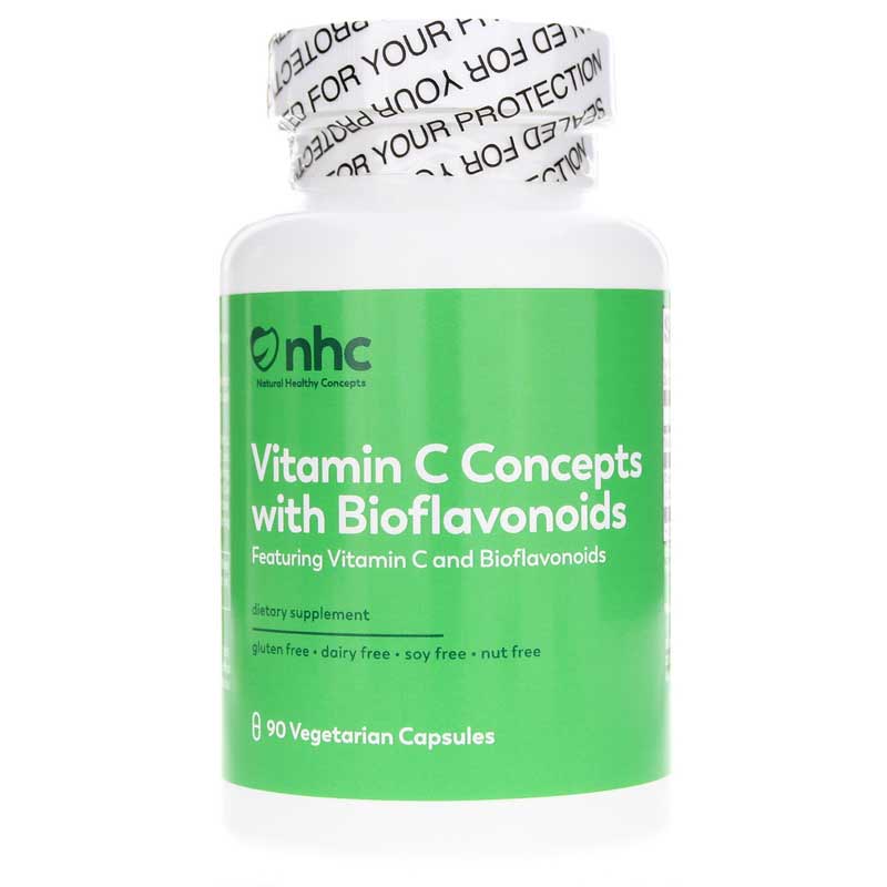 Natural Healthy Concepts Vitamin C Concepts with Bioflavonoids 90 Veg Capsules