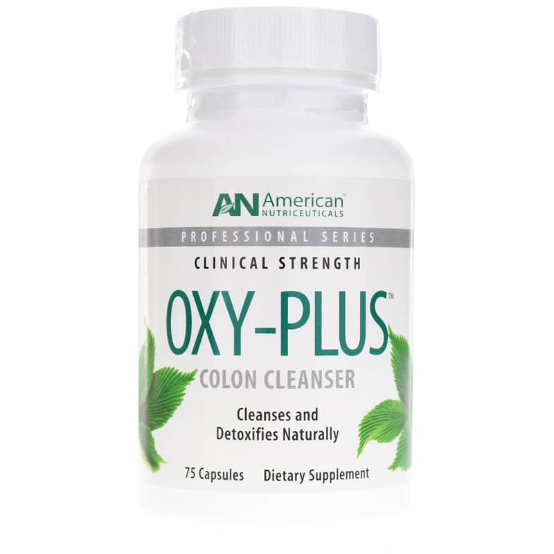 American Nutriceuticals Oxy-Plus Colon Cleanser 75 Capsules