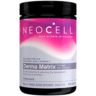 Derma Matrix Collagen Skin Complex Powder with Vitamin C & Hyaluronic Acid (30 Servings)