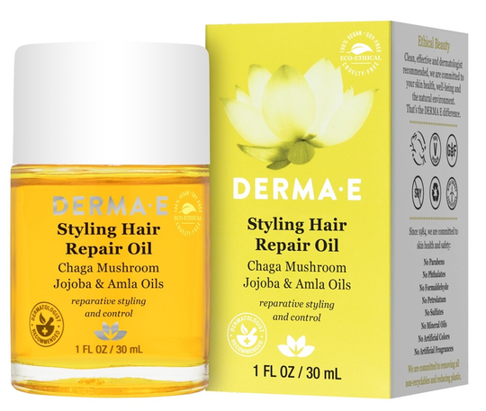 DERMA-E - Styling Hair Repair Oil - 1 fl. oz.