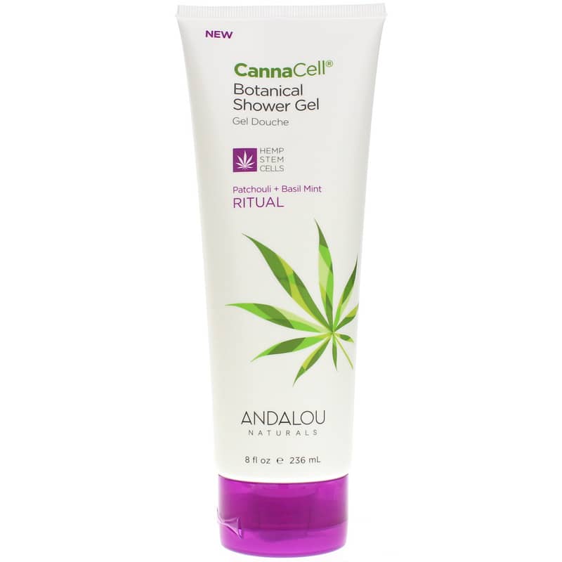 Andalou Naturals CannaCell Botanical Shower Gel Ritual 8 Oz