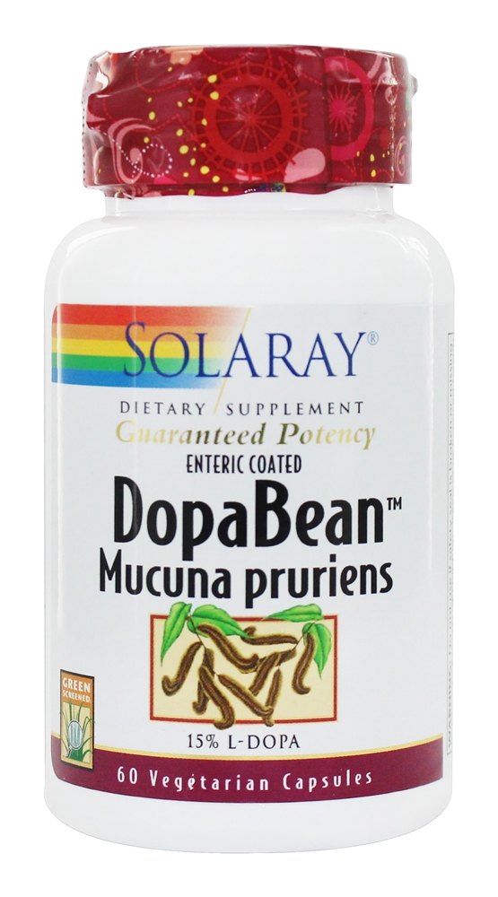 Solaray - Guaranteed Potency DopaBean 333 mg. - 60 Capsules